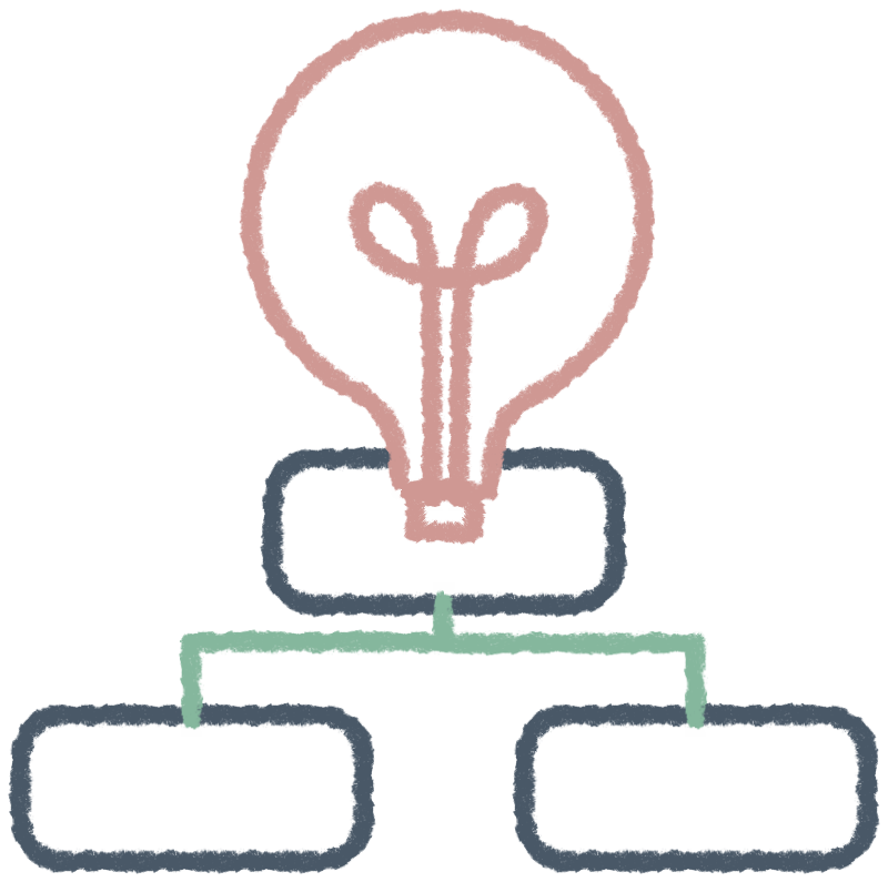 Innovation processes and events icon